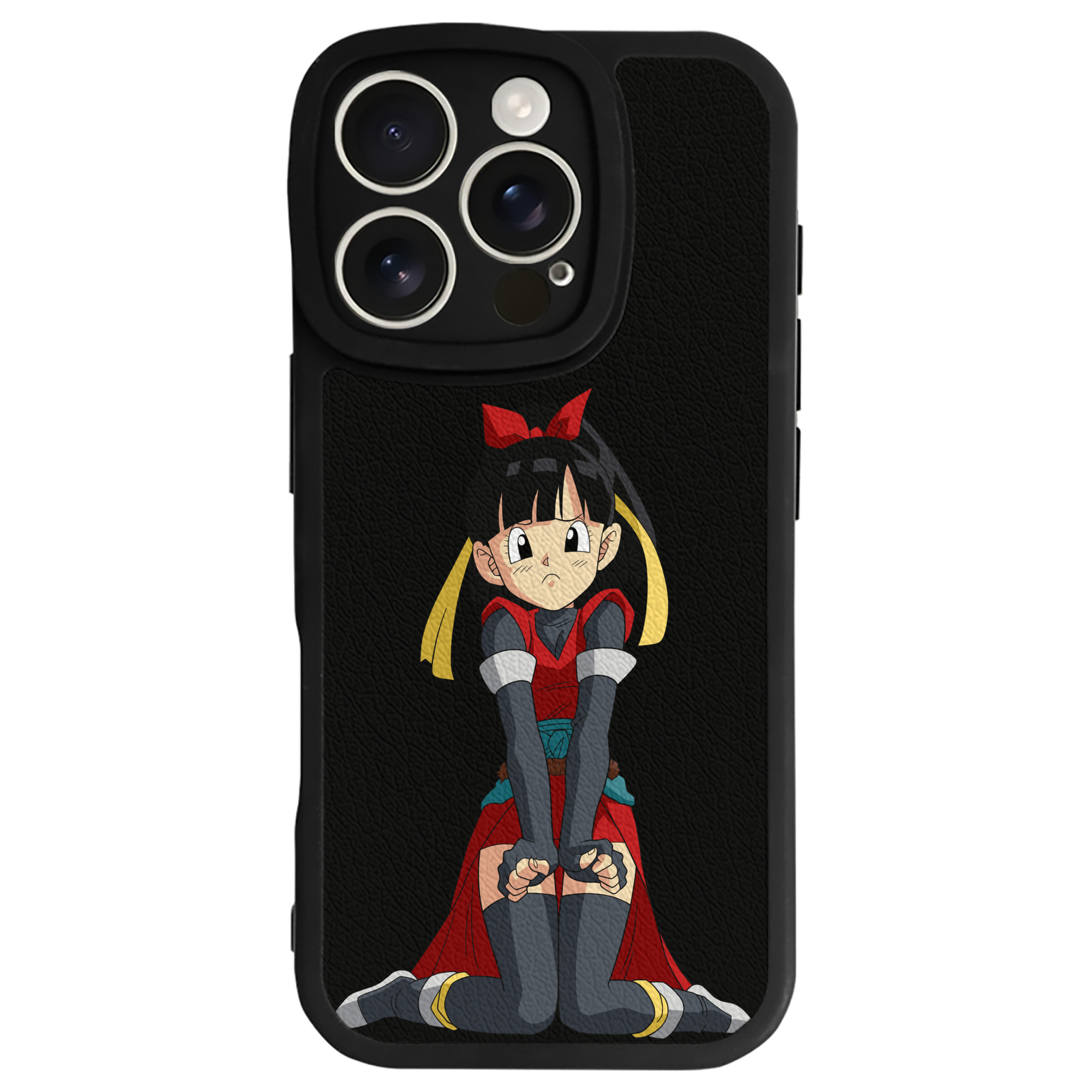 （画像用） ドラゴンボール パン DRAGON BALL Pan 【iPhone 16シリーズ対応】シリコンスマホケース（レザー調） 材質：シリコン